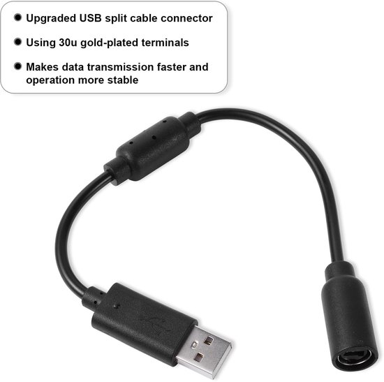 3 Stuks USB Breakaway Kabel voor Racing Wheels — afbeelding 3