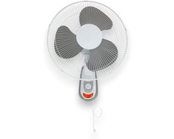 Wandventilator - Muurventilator - Ruimte Ventilatie - Drie Snelheden - 40 cm - Wit