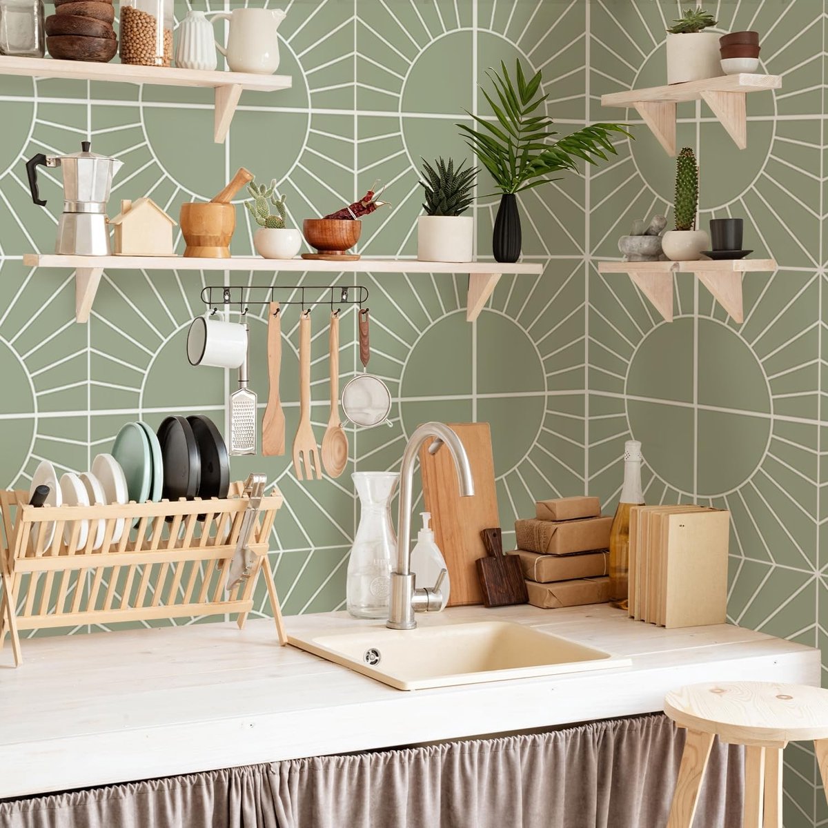 Dailygoods- Tegellijm - Wandtegels Zelfklevend - Wandtegels Keuken - Wandtegels Badkamer - Tegellijm Kant en Klaar - Set van 25 Stuks - Wandtegel