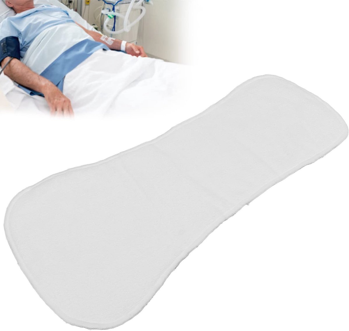 Dailygoods- Urineluier 4-laags ontwerp - Herbruikbare luiers - Absorberend urinepad - Volwassen incontinentie luiers - Multifunctioneel gebruik - Huidvriendelijk materiaal - Incontinentieluier