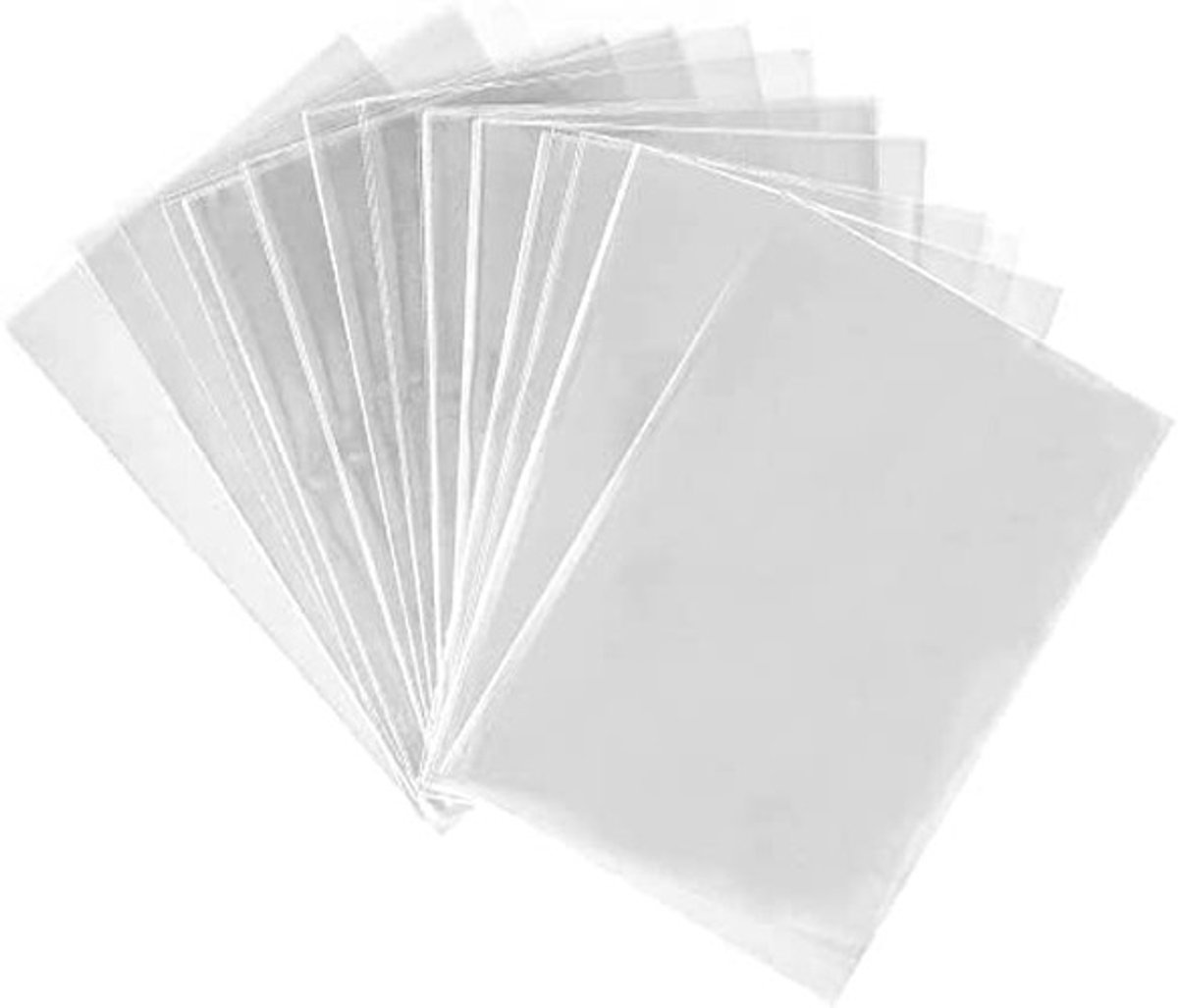 Dailygoods- Cellofaan Zakjes Transparant 15x20 cm - 100 Stuks - Cadeautasjes - Verjaardag - Snackzakken - Lichtgewicht - Houdt Eten Vers - Cadeauzakjes
