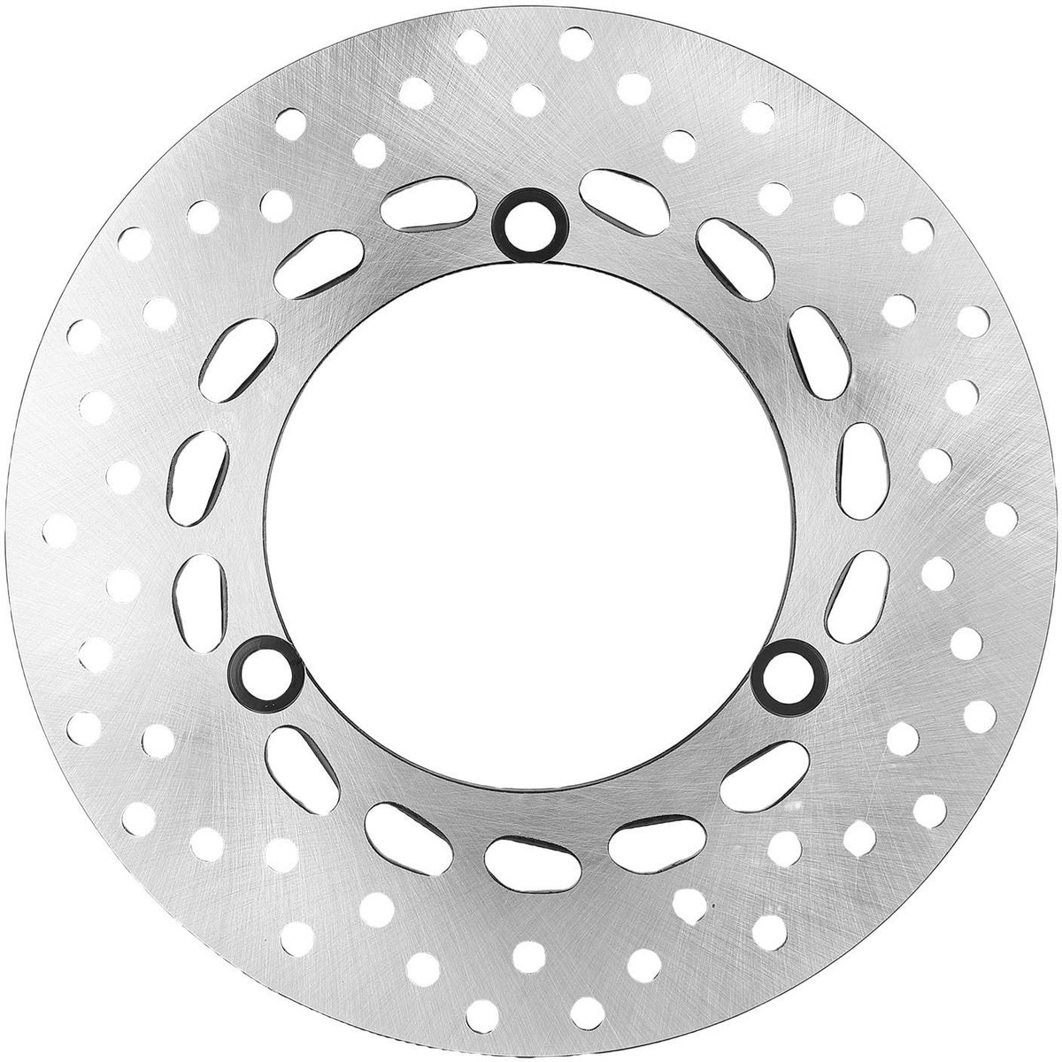 Dailygoods- Voorremschijf 230 mm - Gelegeerd Staal - 3 Gaten - Vervanging voor NMAX155/NMAX125 - Effectieve Warmteafvoer - Nauwkeurige Pasvorm - Remrotor
