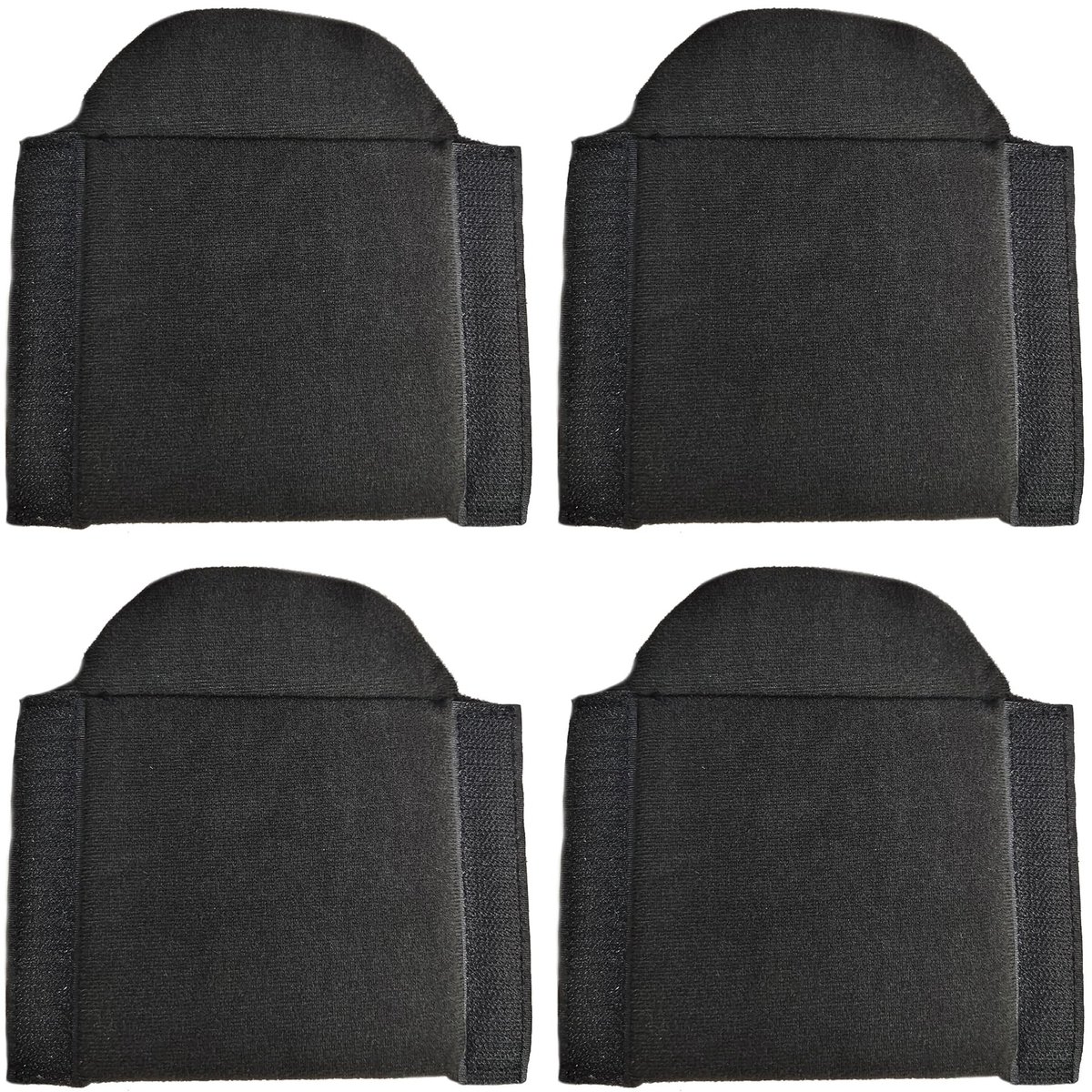 Dailygoods- Cameratasverdelers 4 Stuks - Schokabsorberende Scheidingswanden - Fleece - Lichtgewicht - Universele Inzetstukken - Duurzaam Gebruik - Camera-inzetstuk