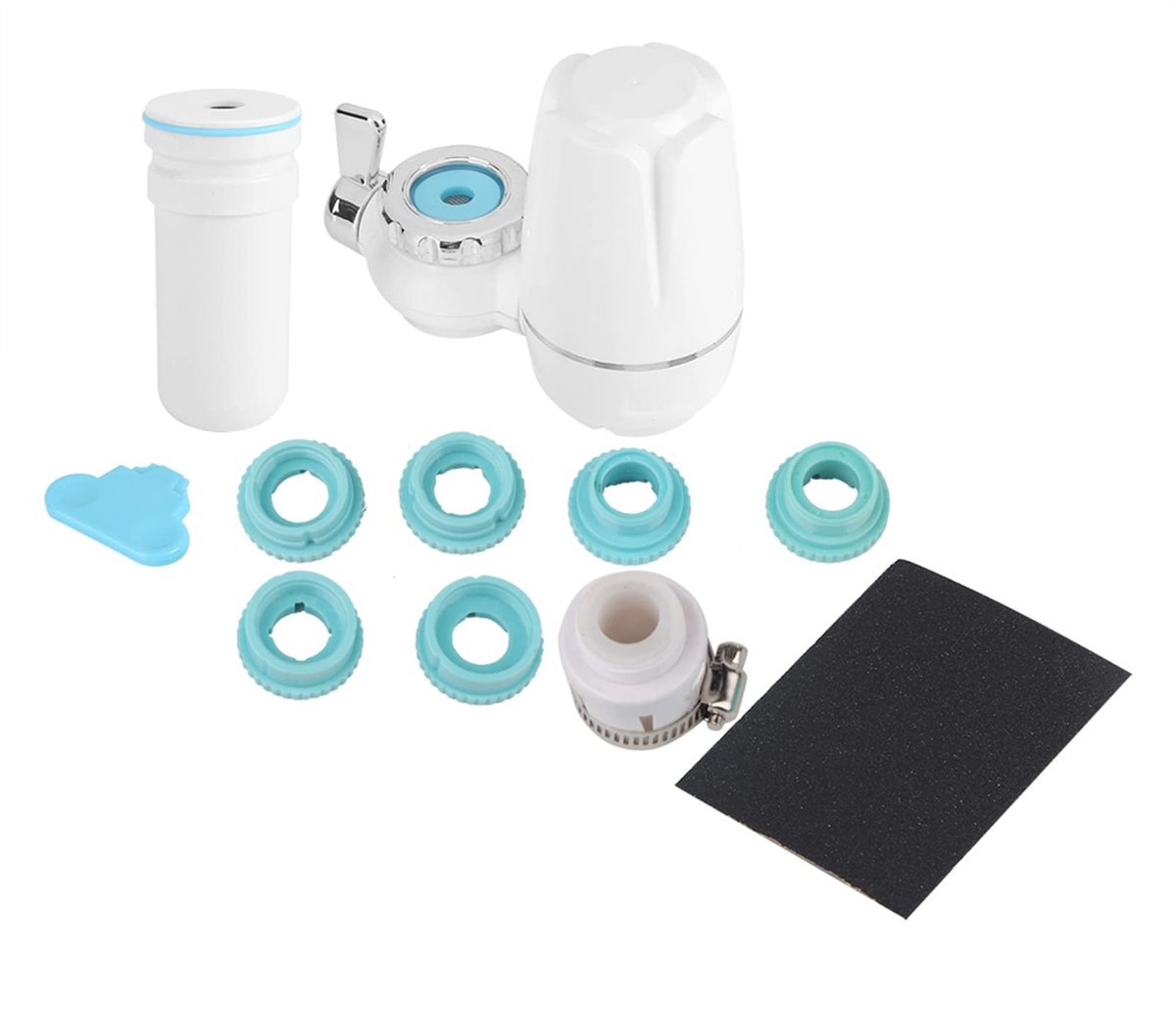 Dailygoods- Waterfilter met Wasbare Keramische Kern - Waterfilterkan - Waterfilter Kraan - Waterfilter Koffiemachine - Waterzuiveraar Noodsituaties - Geschikt voor 5-65℃
