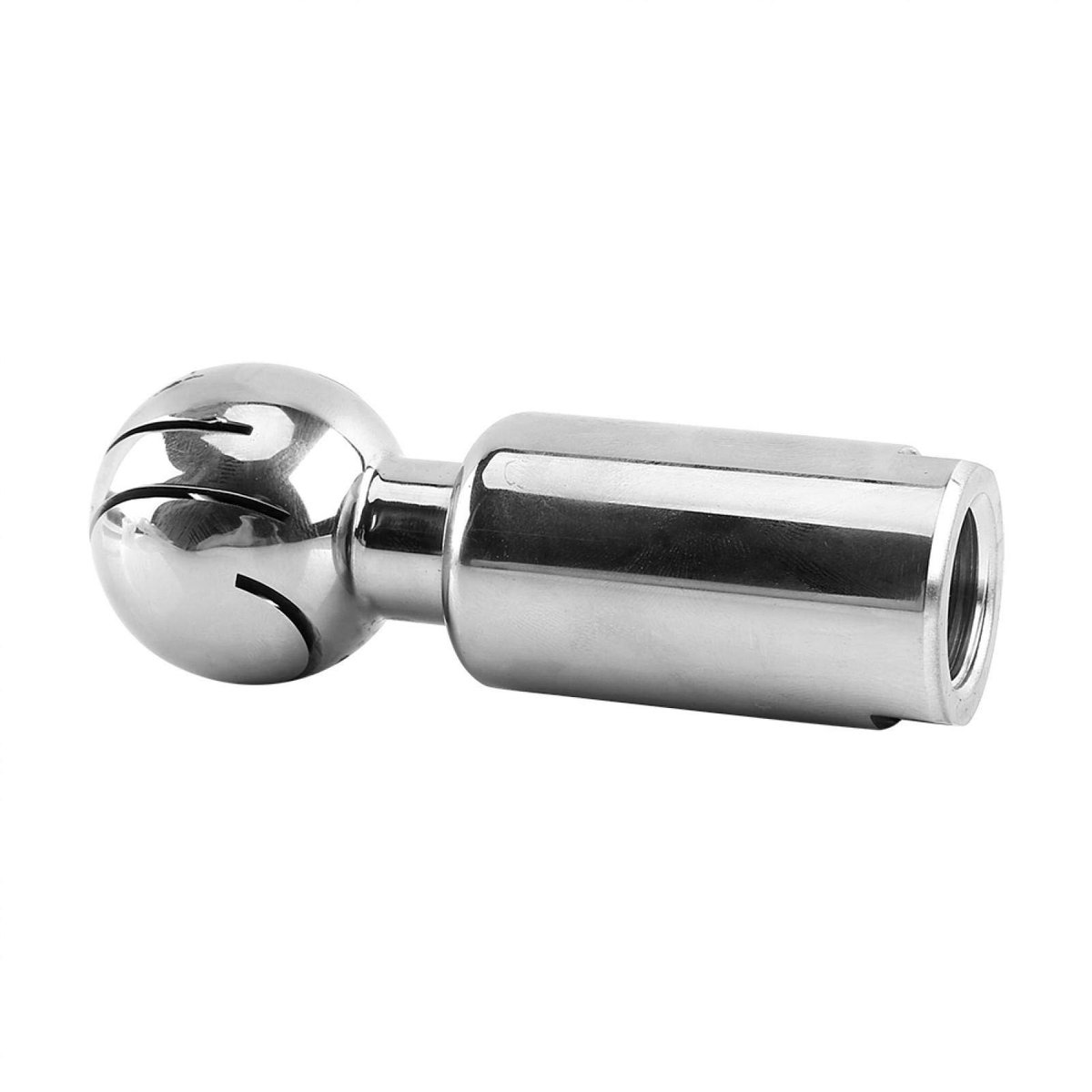Dailygoods- Spraybal 360° Reiniging - Zelfreinigend - Hygiënisch - Voor Tanks - Roestvrij Staal - 1 tot 6 meter Reinigingsdiameter - Reinigingsbal