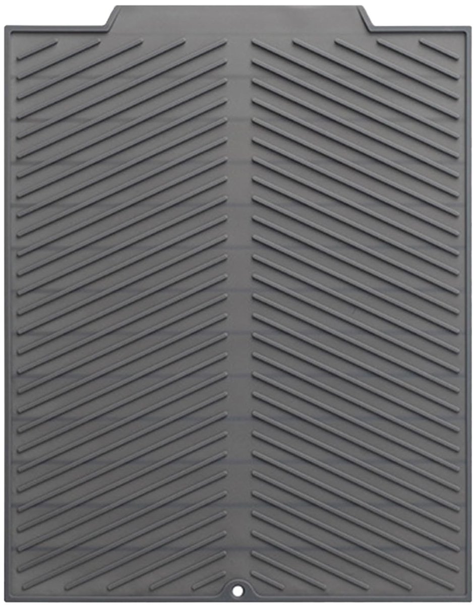 Dailygoods- Afdruipmat Antislip - Afdruiprek Siliconen - Inklapbaar - Droogmat - Gootsteenmat - 41,2 x 33,5 cm