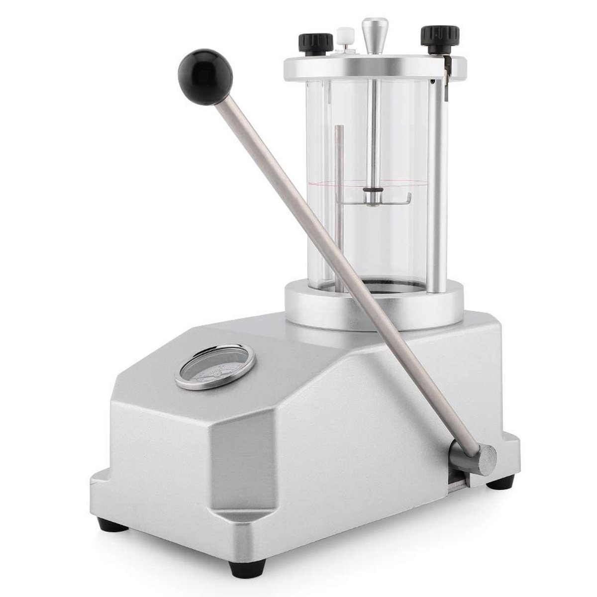Dailygoods- Horloge Tester 6 ATM - Waterdichtheid Testmachine - Voor 2 Horloges - Transparante Cilinder - Luchtdruk Aanpasbaar - Gebruiksvriendelijk
