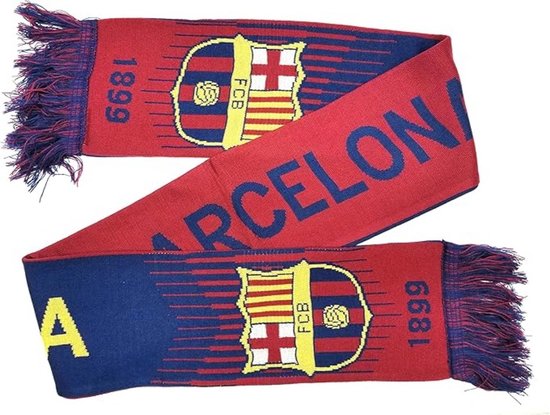Voetbal Sjaal - Club Sjaal - Supporters Gear - Dubbelzijdig Bedrukt - 147 cm - Blauw Wit — afbeelding 5