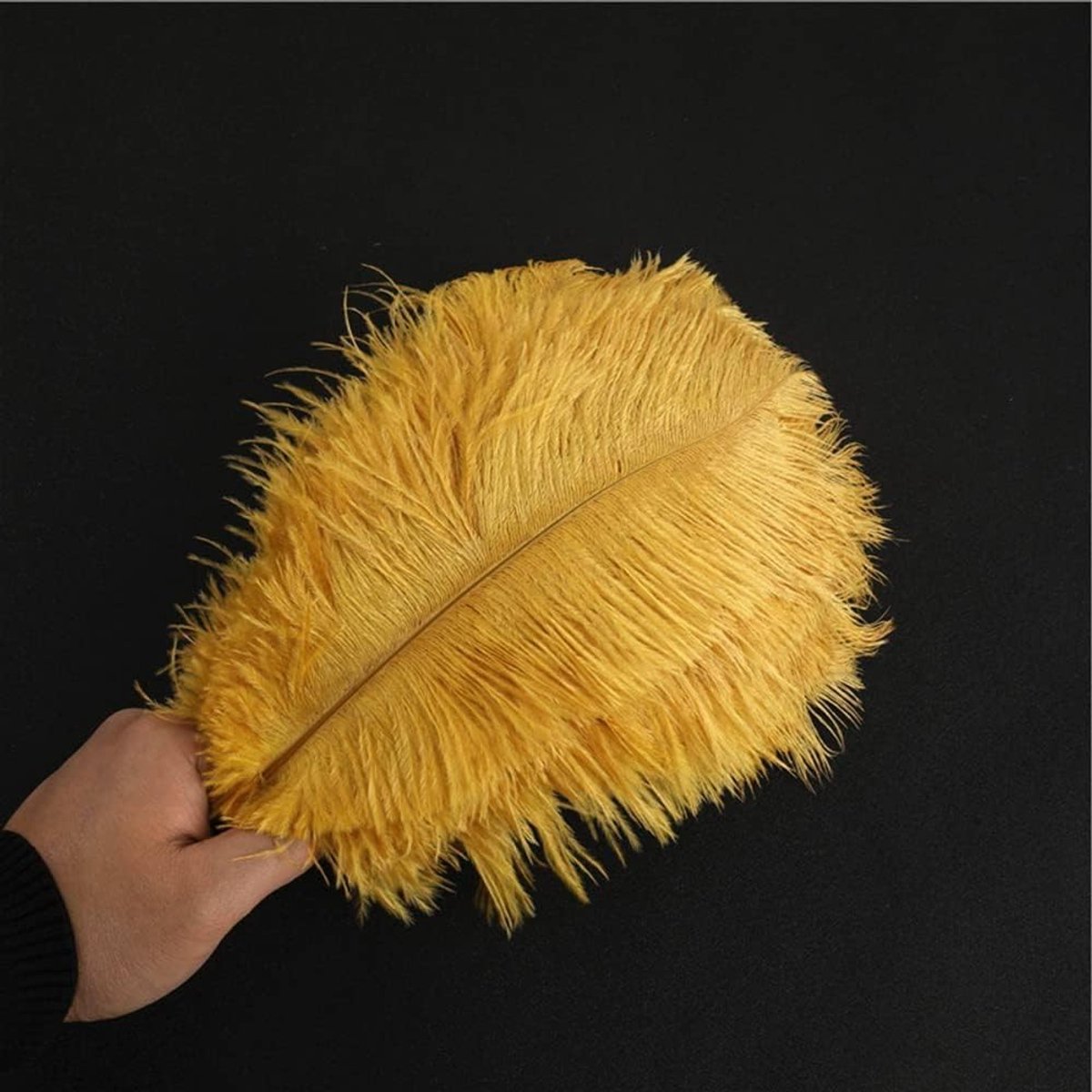 Pakket met 10 Natuurlijke Struisvogelveren van 25-30 cm voor Creatieve Projecten, DIY Dromenvangers, Decoratie voor Feestjes en Bruiloften