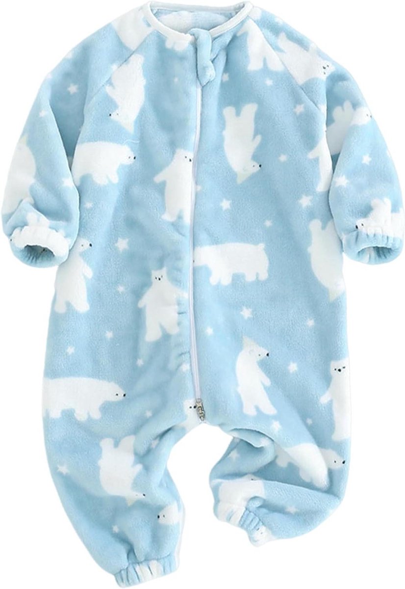 Kind Slaapzak - Pyjama Romper - Warm Slapen - Met Voeten - 1-6 Jaar - Cartoon