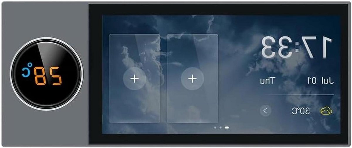 Smart Home Controller - Centraal Bedieningspaneel - Huis Automatisering - Geïntegreerde Zigbee Gateway - 6 inch Touchscreen - Zoals Afgebeeld