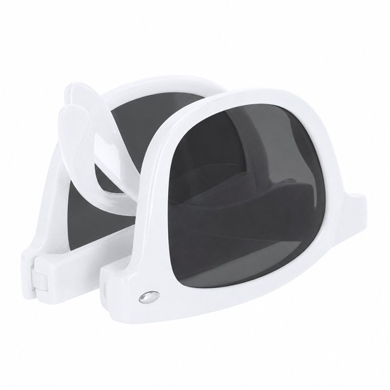 Opvouwbare classic zonnebril - Met UV400 bescherming en brillenzakje - Festival zonnebril - Wit — afbeelding 5