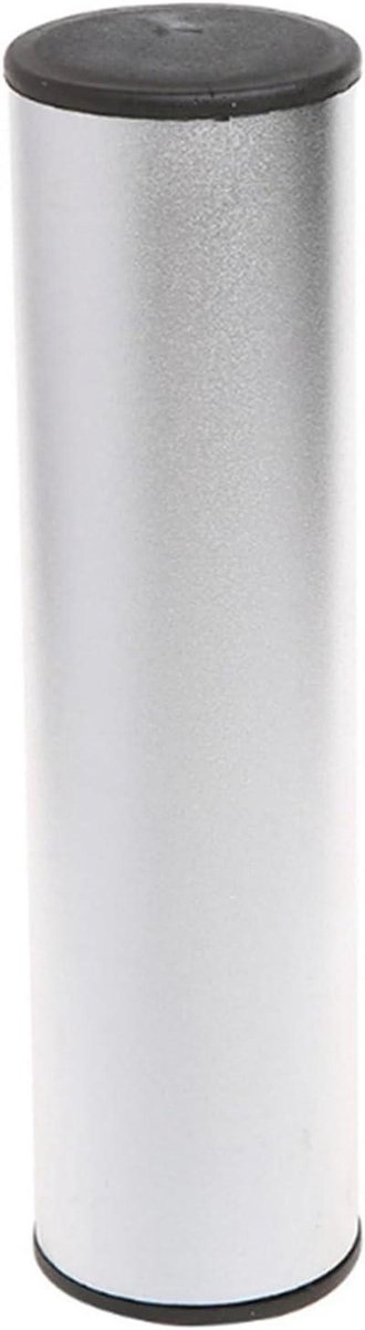 Cilinder Zand Shaker - Percussie Instrument - Muziek Maken - Roestvrij Staal - 21 cm - Zilver