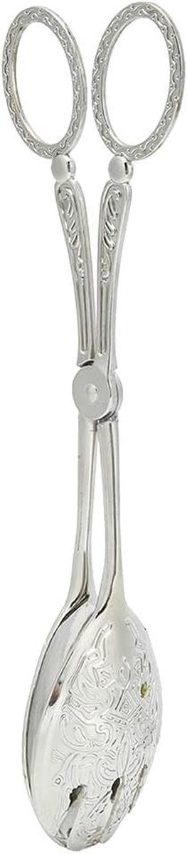 Baking Clip - Voedsel Tang - Koken en Bakken - Ergonomisch Ontwerp - 23 cm - Zilver