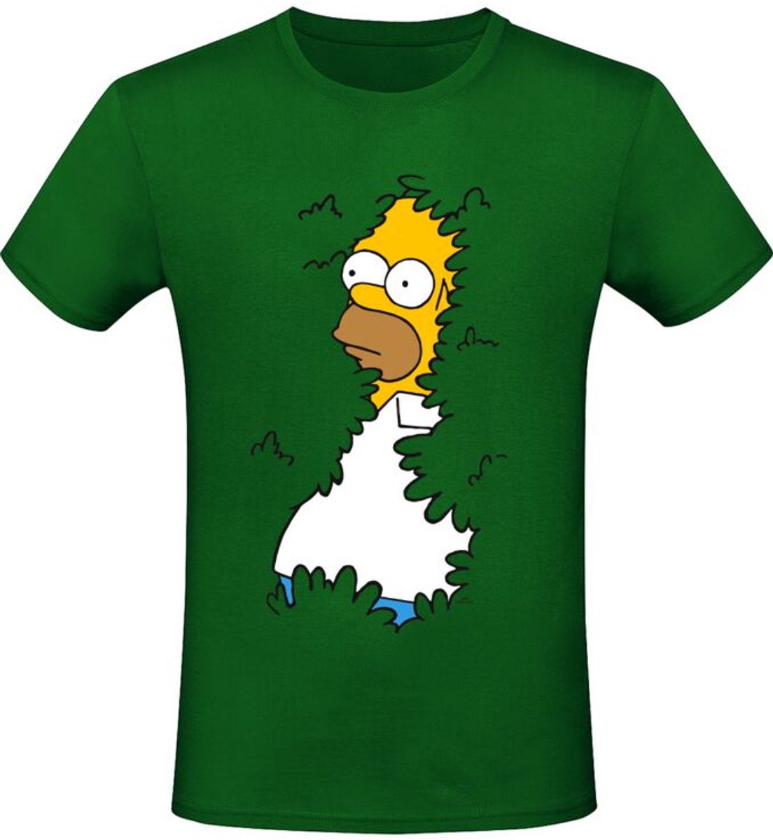 The Simpsons Homer Heren T-shirt - groen - XXL