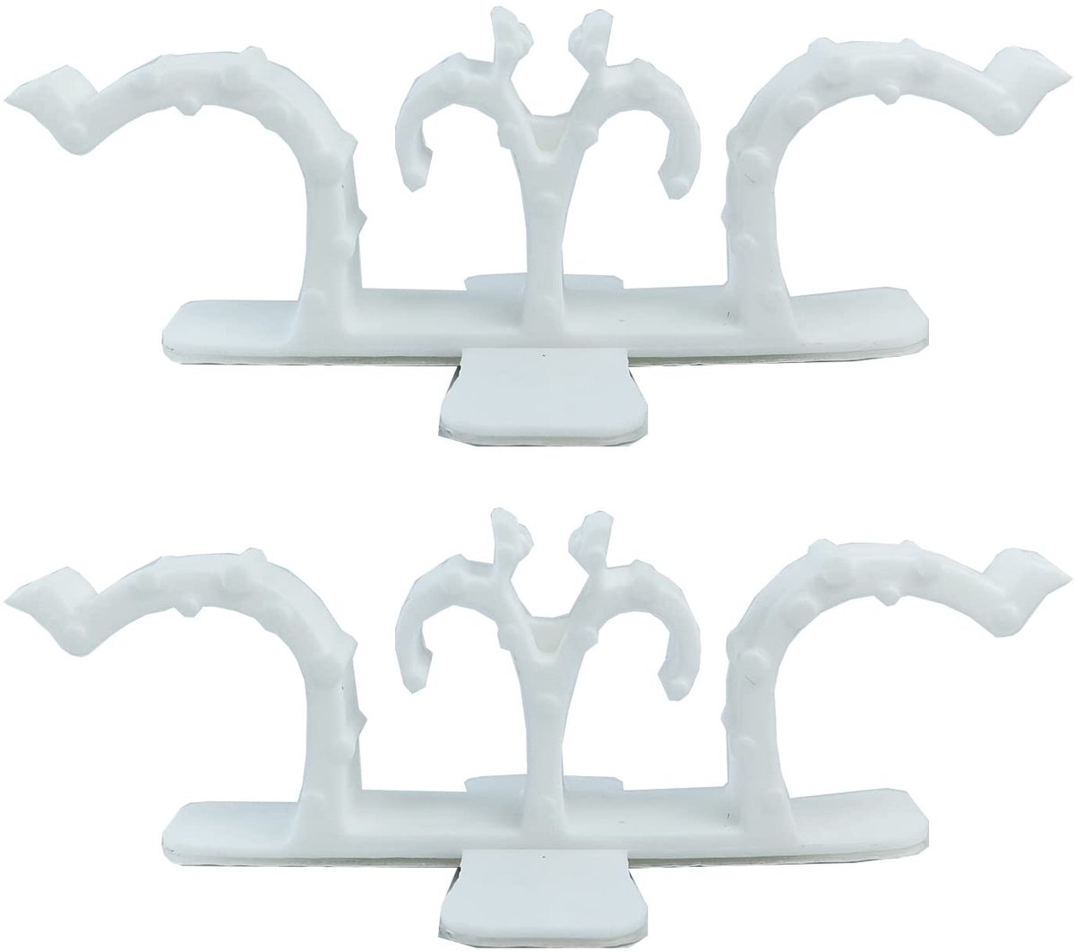 Qrity 4-delige Cord Organizer voor Keukenapparaten - Wit - Kabel Organizer voor Mixer, Toaster en meer