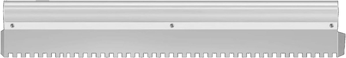 Getande Troffel - Mortelkam Tegelspaan - Tegels Lijmen - Innovatief Baffle Design - 60-90 cm - Grijs