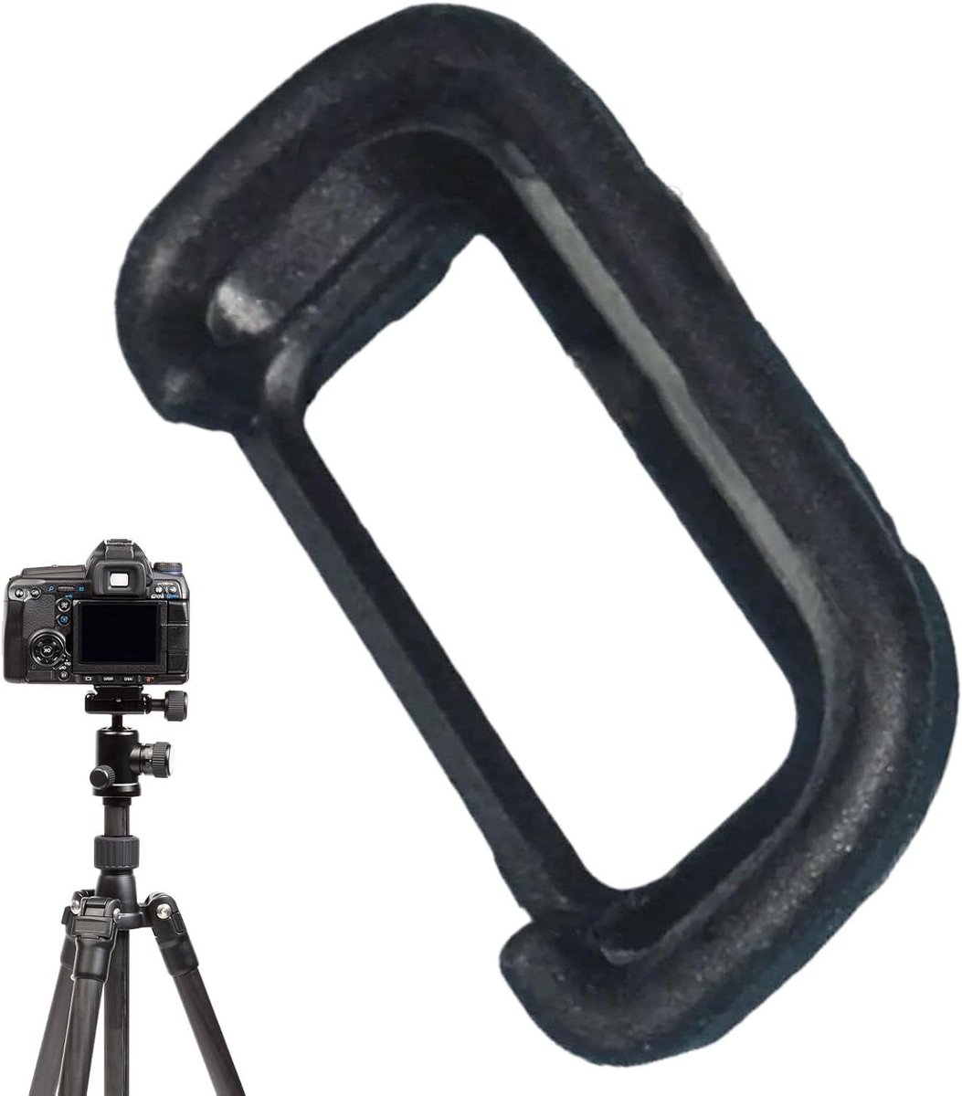 Oogschelp Zoeker - Camerabescherming Oog - Fotografie Comfort - Zonlicht Blokkering - 3.9 x 2 x 0.9 cm - Zwart