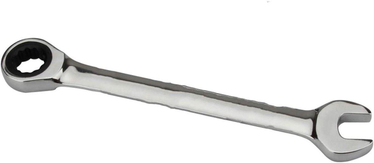 Ratelsleutel - Combinatiesleutel Ring - Reparaties Uitvoeren - Flexibele Kop - 30mm - Chroom