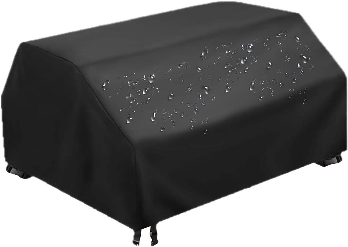 Picknicktafelhoes Kinderen - Afdekhoes Tafel - Buiten Spelen - Waterdicht Oxford Stof - 102 x 532 cm - Grijs