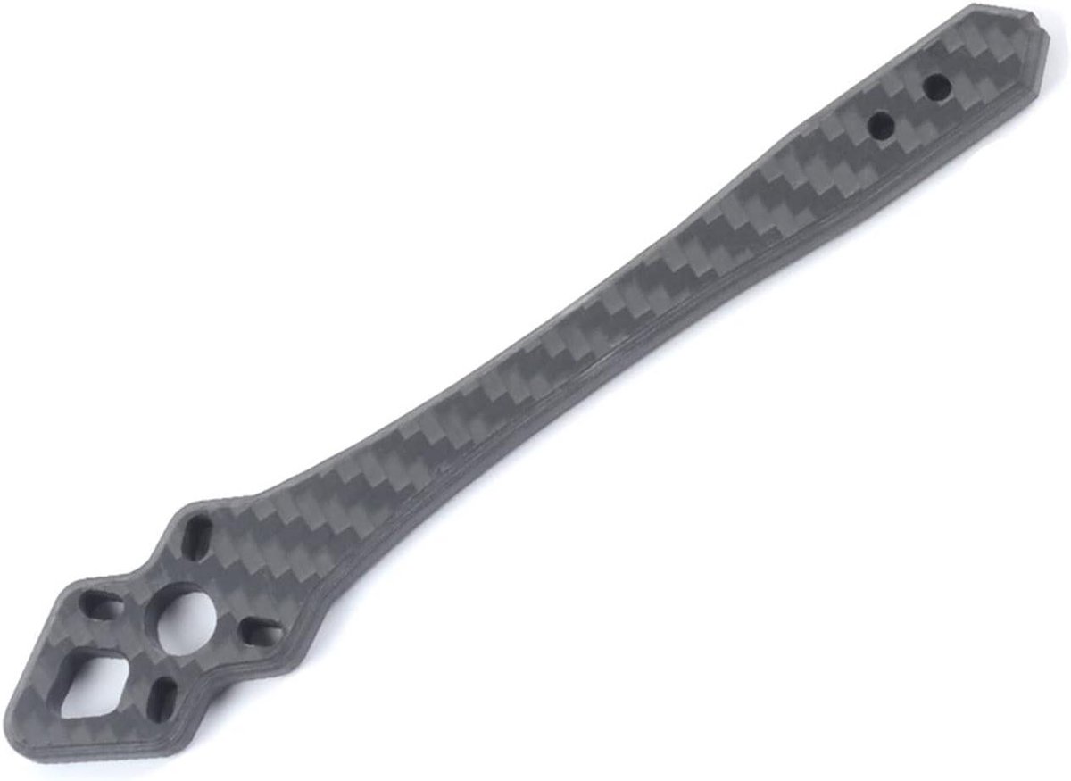 FPV Racing Frame Arm - Drone Onderdeel - Drone Bouwen - 6mm Dikte Carbon Fiber - 5 Inch - Zwart