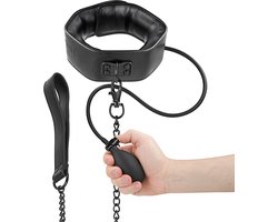 Opblaasbare collar van Vegan Leer