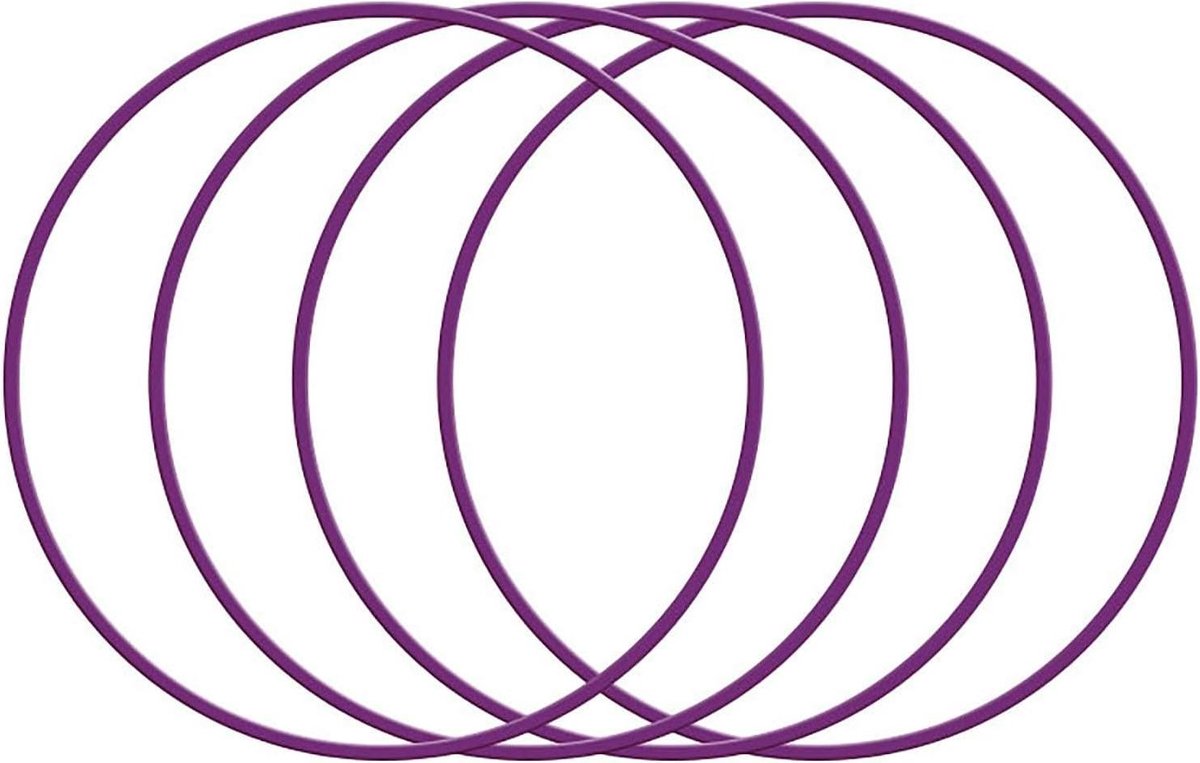 Velgbeschermer Set - Velgrandbeschermer Ring - Wielnaaf Beschermen - Wrijvingsbestendig ABS Materiaal - 15-22 inch - Paars