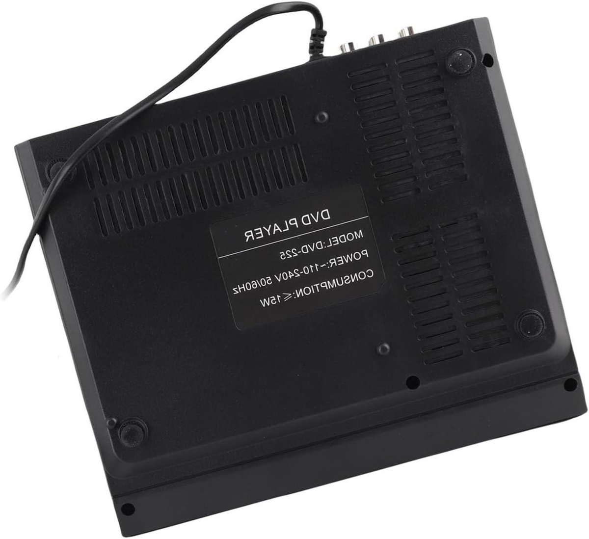 Mini DVD-speler - Compacte DVD-speler - Films Kijken - HD Beeldkwaliteit - Niet gespecificeerd - Zwart