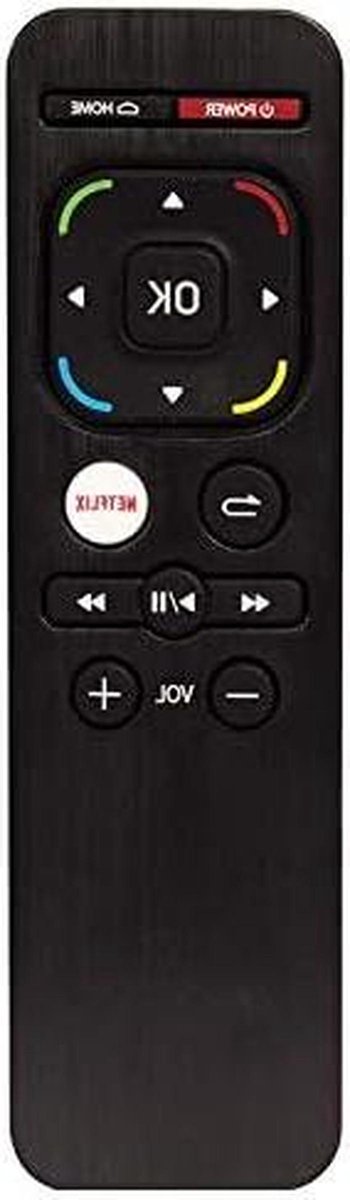 Afstandsbediening - Afstandsbediening - TV Bediening - Directe Werking - 15.4 cm - Zwart