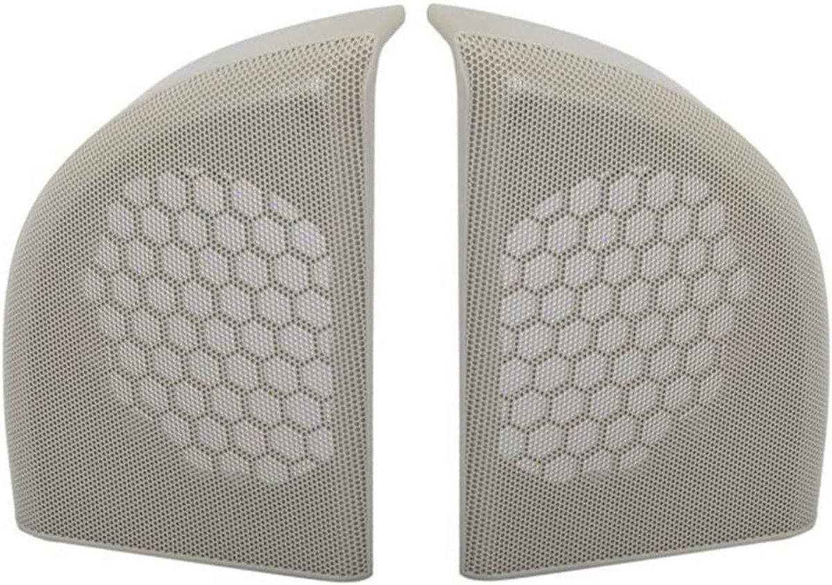 Luidsprekerafdekking Deur - Rooster Set - Auto Audio - Specifiek Model - 2 Stuks - Zwart