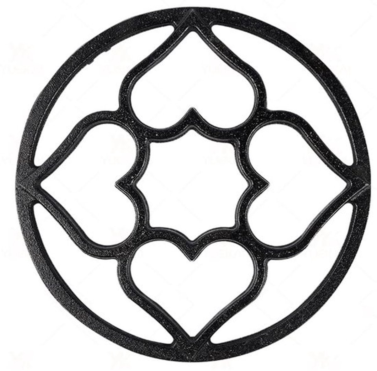 Gietijzeren Wok Ondersteuning Ring Kookplaat Standaard Antislip Gasring Reducer 19cm