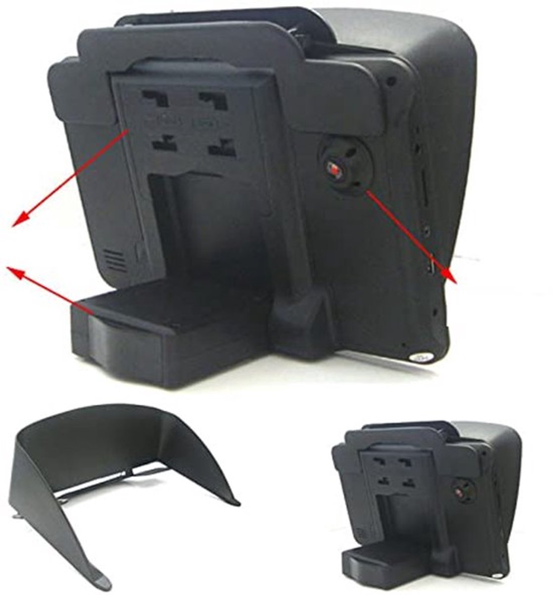 Zonnescherm Visor Voor Garmin Zumo 590LM 660LM 350 340 390LM Motorfiets Sat Nav GPS