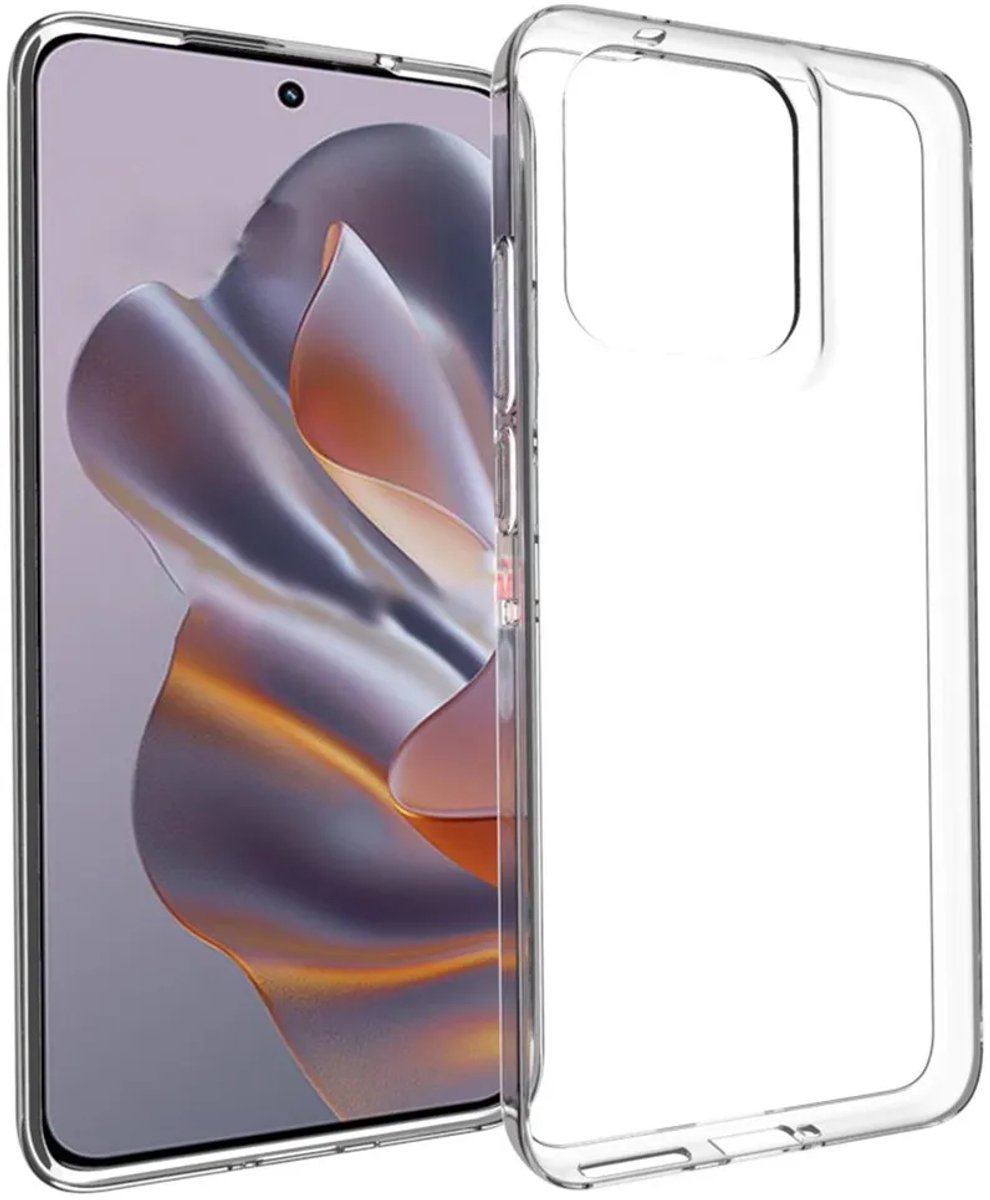 Hoesje geschikt voor Motorola Edge 60 Neo/Edge 50 Neo / ThinkPhone 25 - Phonesta Pure Clear Silicone Back Cover - Transparant