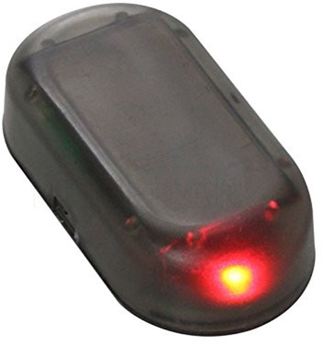 ONF3 - LED Auto Alarm Licht - Zonne-energie Veiligheid - Rood - Anti-diefstal Knipperlicht - Ideaal voor Auto's - Compact en Effectief