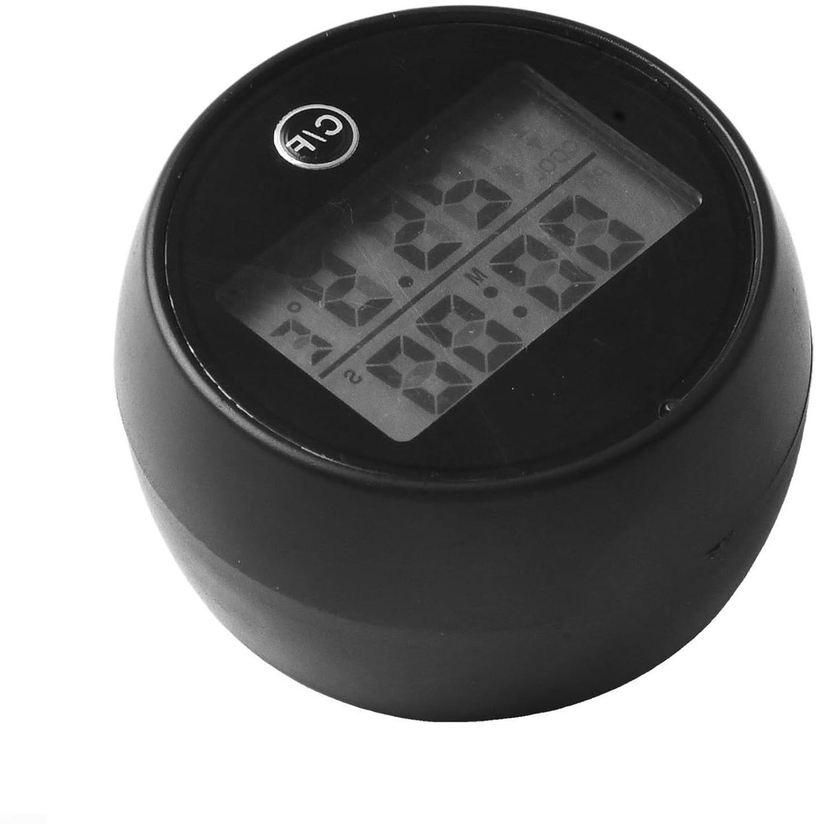 IJsbad Temperatuurmeter - Waterthermometer Badkuip - Koudwatertherapie Meten - Drijvend Waterdicht Ontwerp - 4 x 4 x 3 cm - Zwart