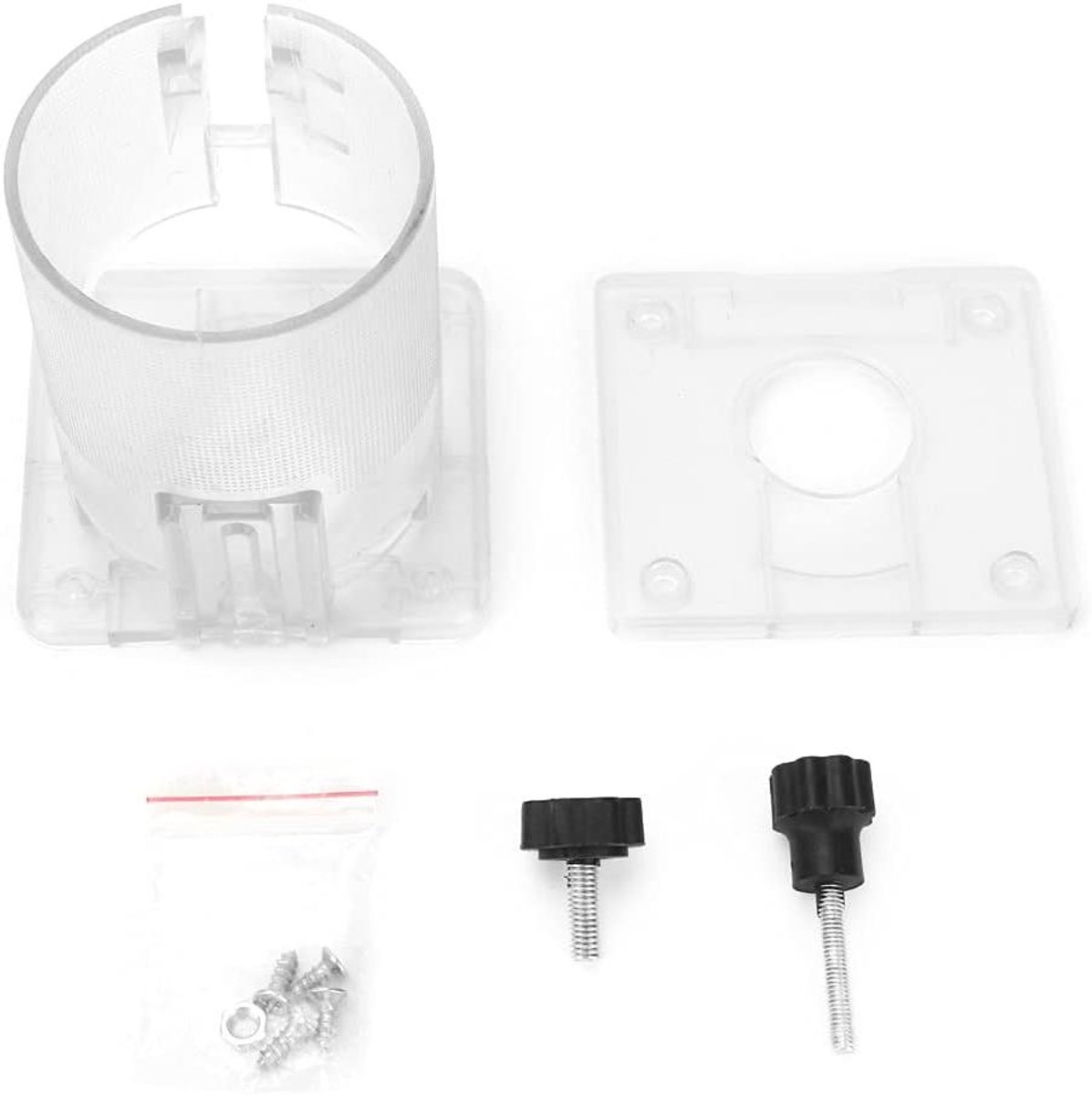 Router Basis - Freesbasis Houtbewerking - Precisie Houtbewerking - Transparante Zichtbaarheid - Standaard - Transparant