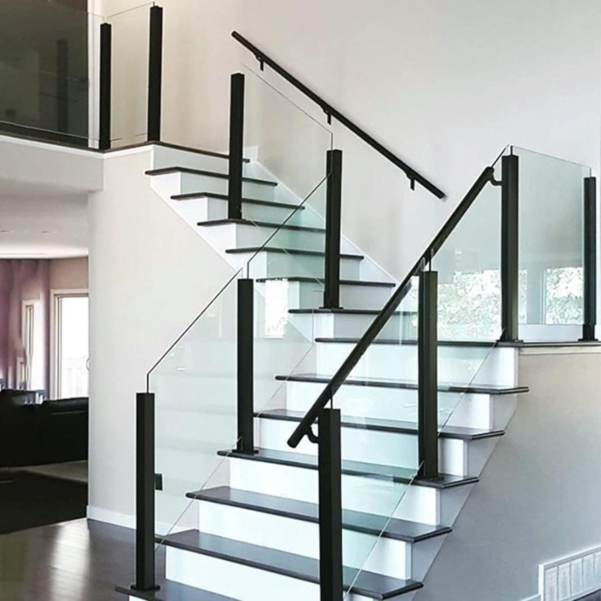 Balkonreling Clip - Hek Verbinding - Buitenhekken Bevestigen - Waterdicht Roestvrij - 105 cm - Aluminium