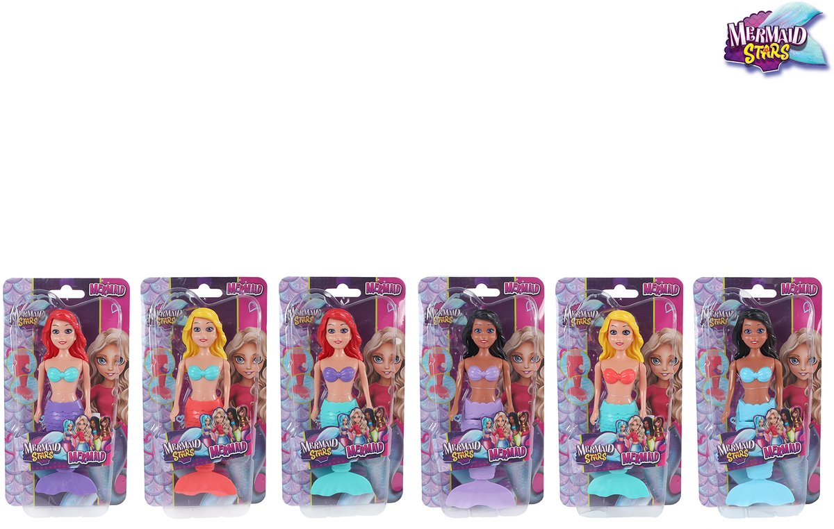 Mermaid Stars Zeemeermin - 18,5cm
