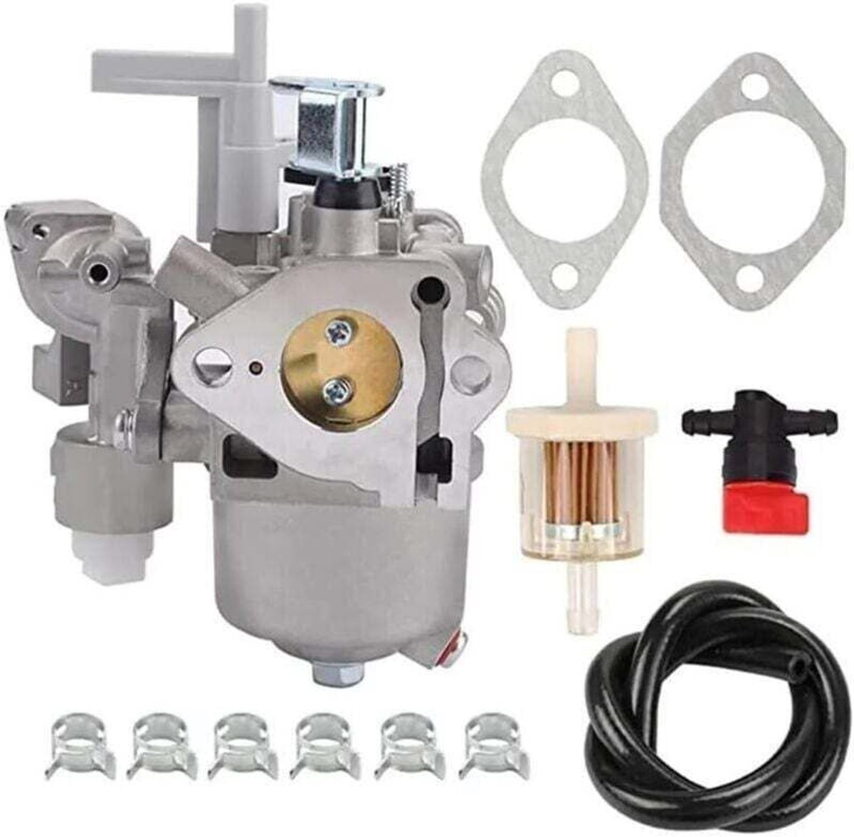 geschikt voorzien van brandstofleidingfilters geschikt geschikt voor carburateurs Ex27, XU, 279-62301-00, 279-62301-10, 279-62301-30, 279-62301-40, 2 en 279-62361-20 (set).