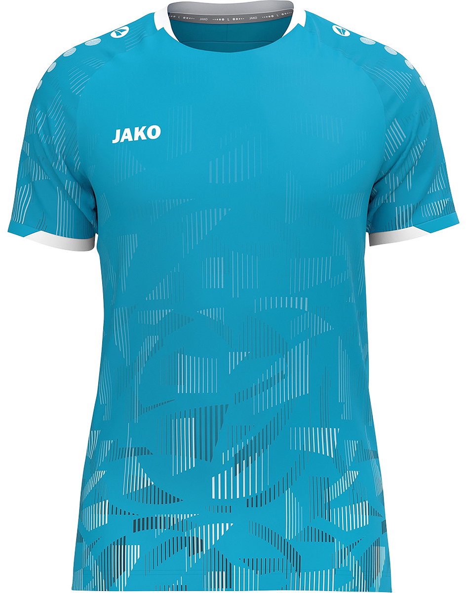 Jako Sonic Shirt Korte Mouw Kinderen - Aqua / Marine / Wit | Maat: 128