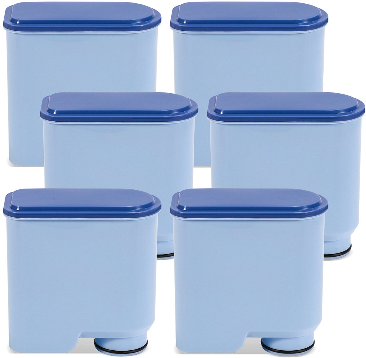 6X Waterfilter geschikt voor Philips koffiemachine AquaClean – vervanging voor CA6903/10 CA6903/22 – compatibel met Philips 2200 3200 4300 5400 Saeco HD