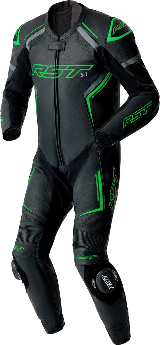 RST S1 D3O geperforeerd eendelig leren motorfietspak -