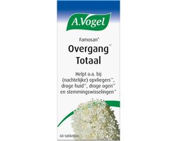 A.Vogel Famosan Overgang Totaal tabletten - Helpt bij veelvoorkomende overgangsverschijnselen - 60 st