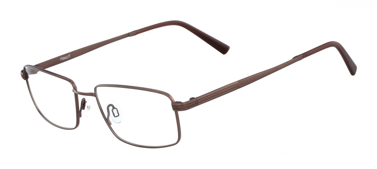 Flexon FLEXON LARSEN 600 (210) brown 55/18/145 MAN Brilmonturen