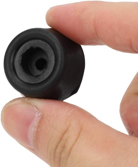 20x Rubber Keu Tip Beschermers - Beschermhoes voor Billiart & Snooker Keuen van Merkloos — afbeelding 5