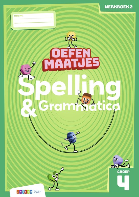 Oefenmaatjes Spelling & Grammatica groep 4 werkboek 2 - cover