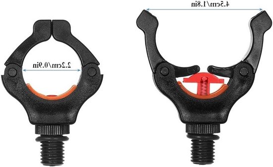 Visstoksteun met grip en lijnhulpmiddel - Onmisbare accessoires voor vissers en hengelsport — afbeelding 4