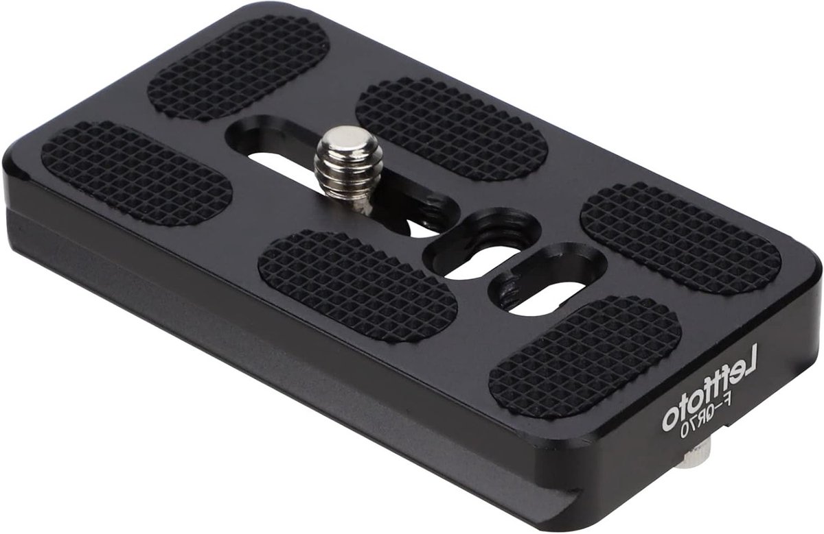 Universele 70mm Quick Release Plaat voor Statief en Ballhead