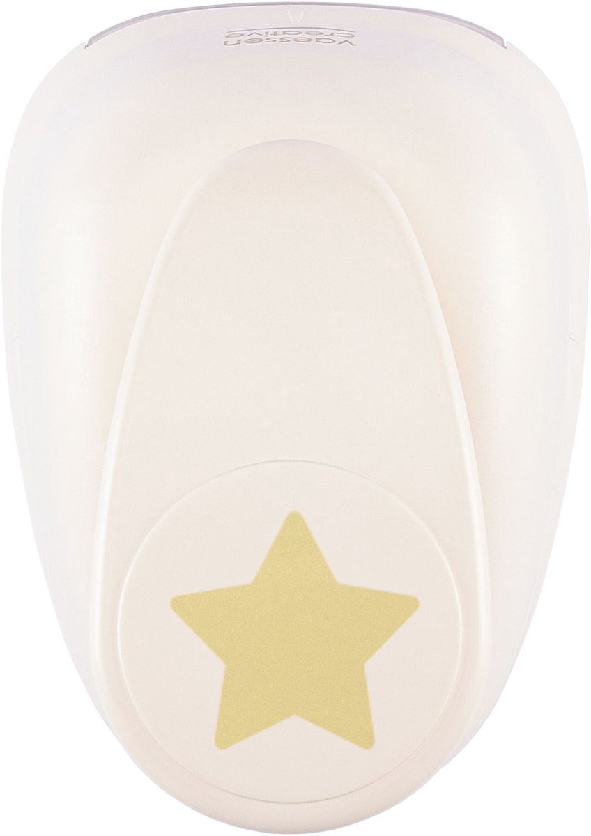 Vaessen Creative pons - figuurpons - ster - 8,4 x 8 cm