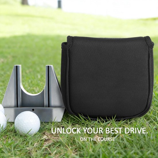 Putterhoes - Golf putter hoes - Mallet Putter Hoes met Magneet - Geschikt voor Mannen Golfers — afbeelding 4